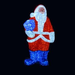 Светодиодная объемная фигура Дед Мороз 185 см